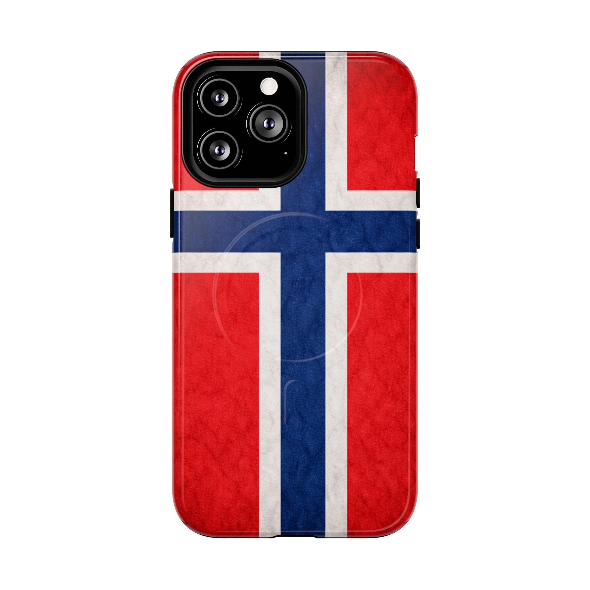 Norwegian Flag Slim MagSafe Case | Ultra-Tough Protective Design
