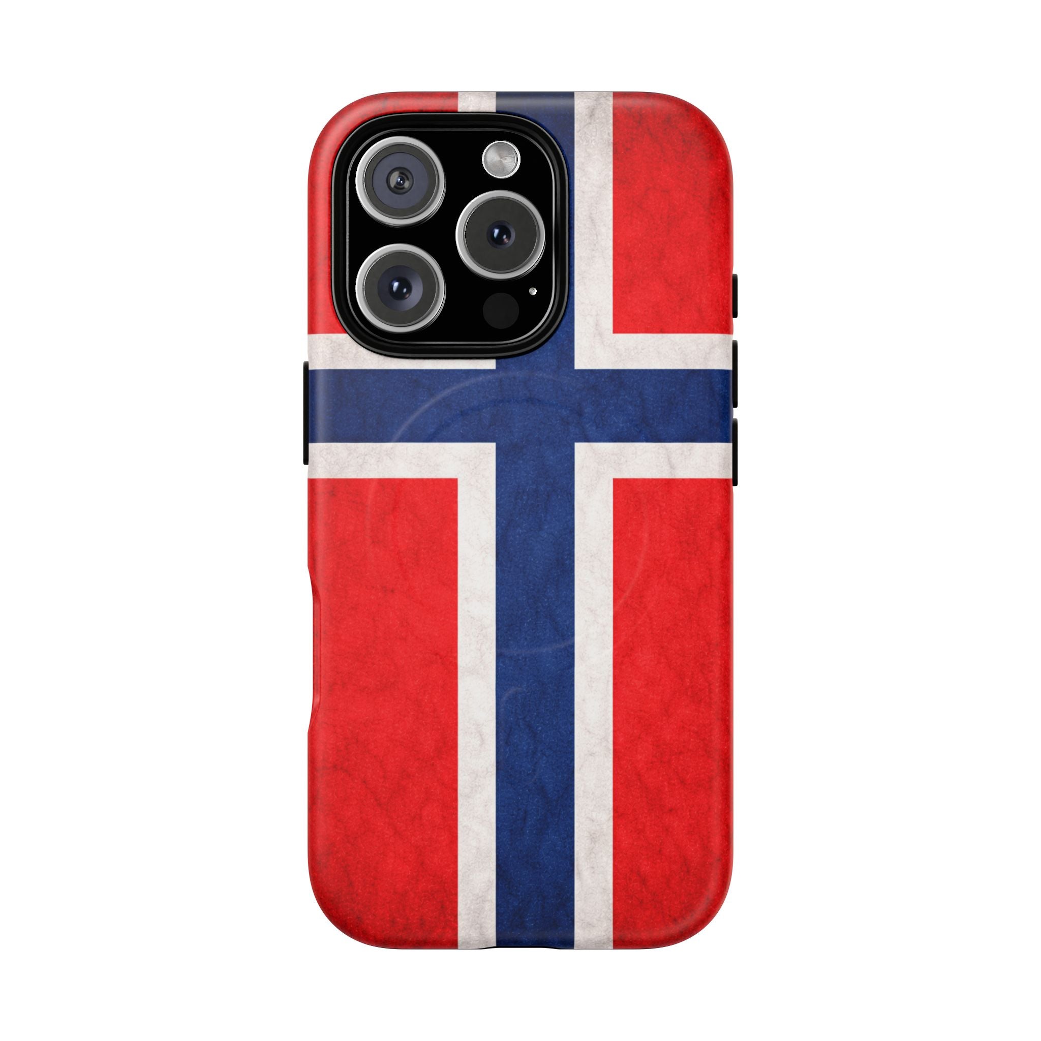 Norwegian Flag Slim MagSafe Case | Ultra-Tough Protective Design