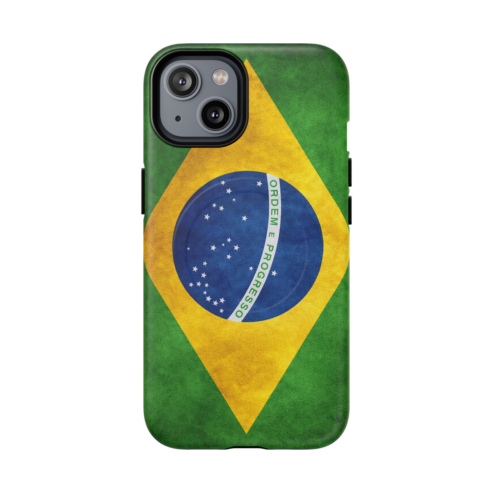Brazilian Flag Slim MagSafe Case | Ultra-Tough Protective Design
