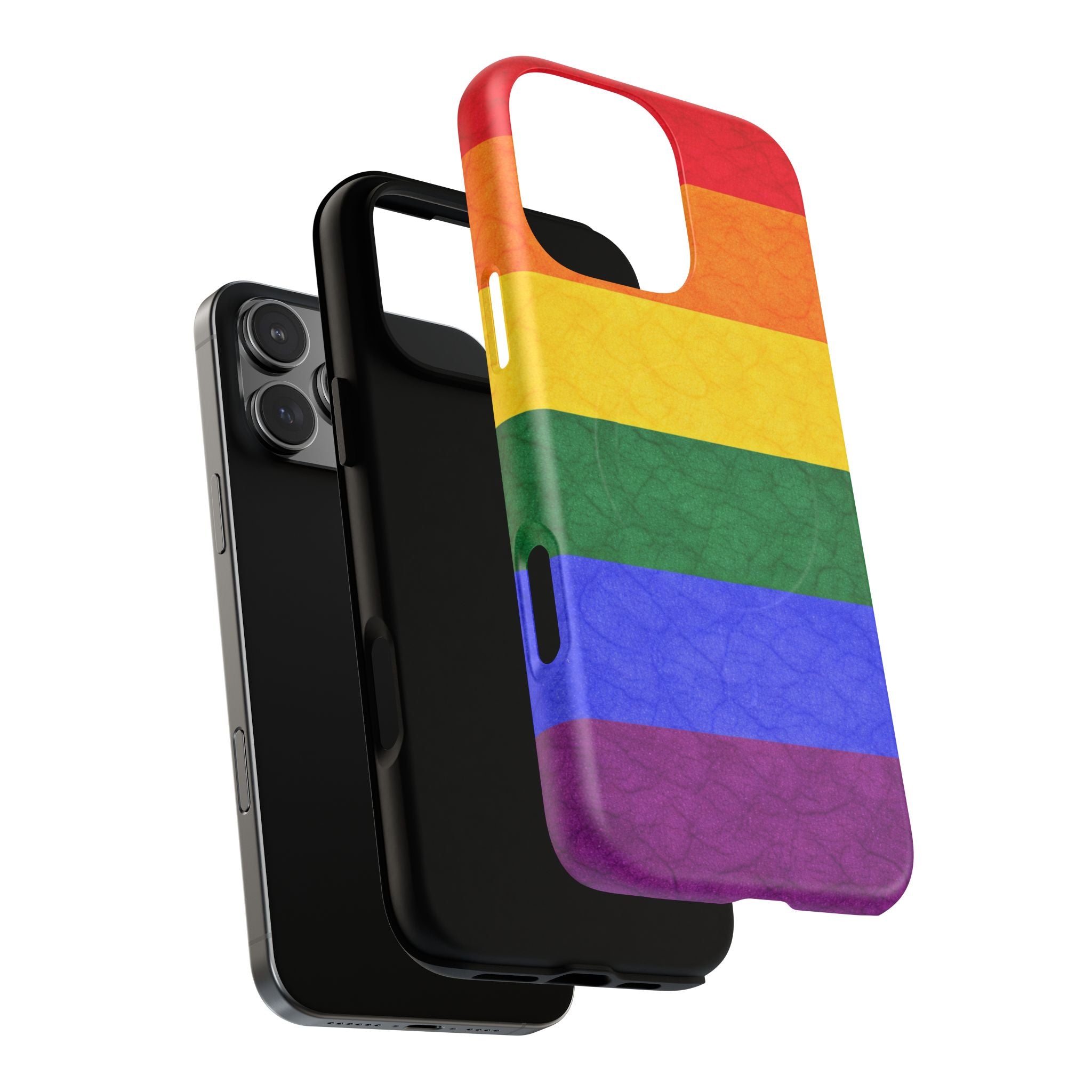 LGBTQ+ Flag Slim MagSafe Case | Ultra-Tough Protective Design