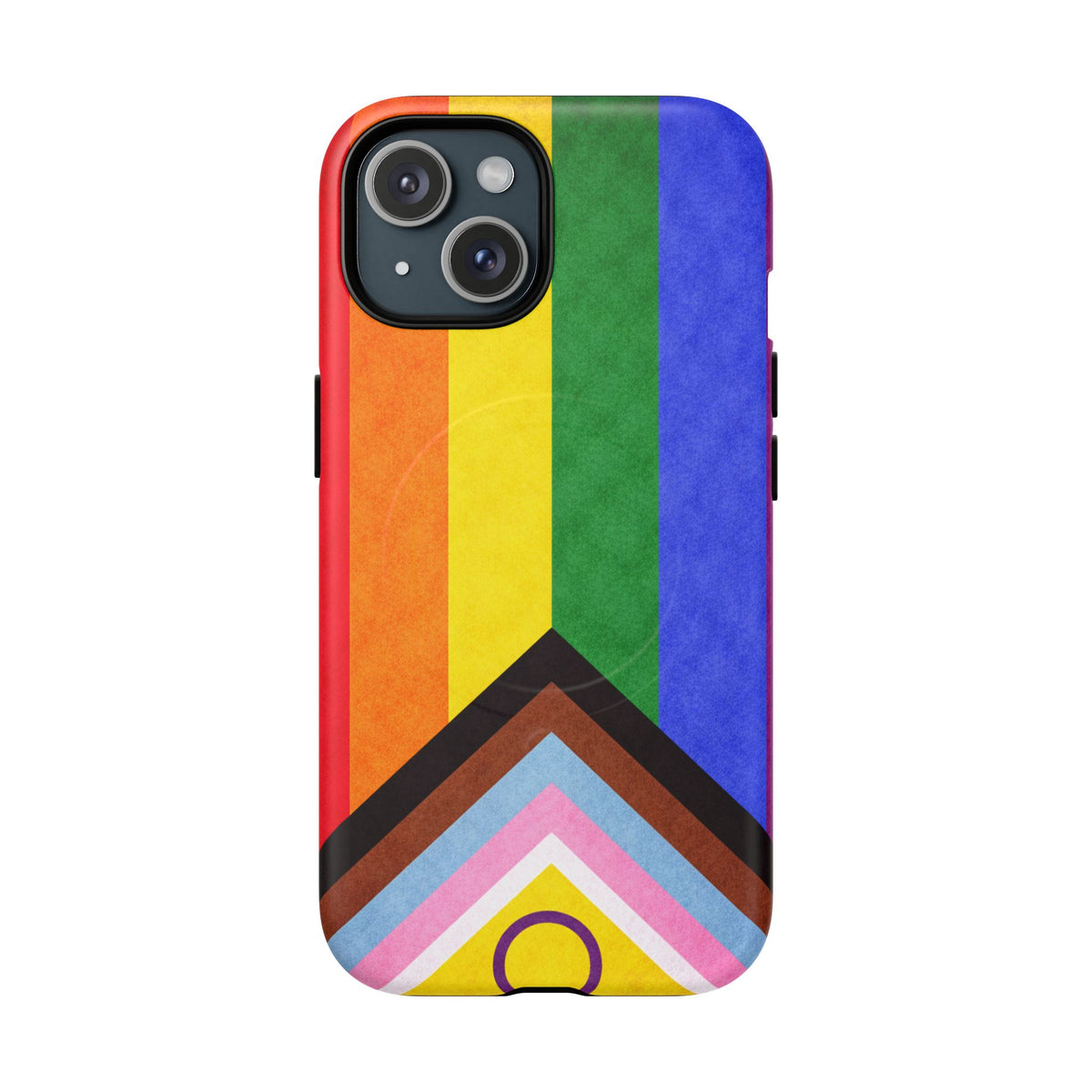 Progressive Pride Flag Slim MagSafe Case | Ultra-Tough Protective Design