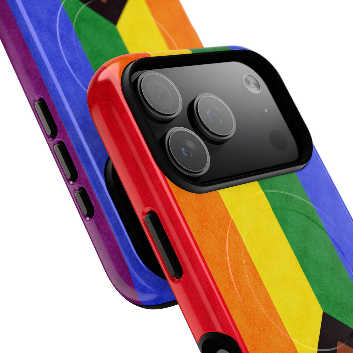 Progressive Pride Flag Slim MagSafe Case | Ultra-Tough Protective Design