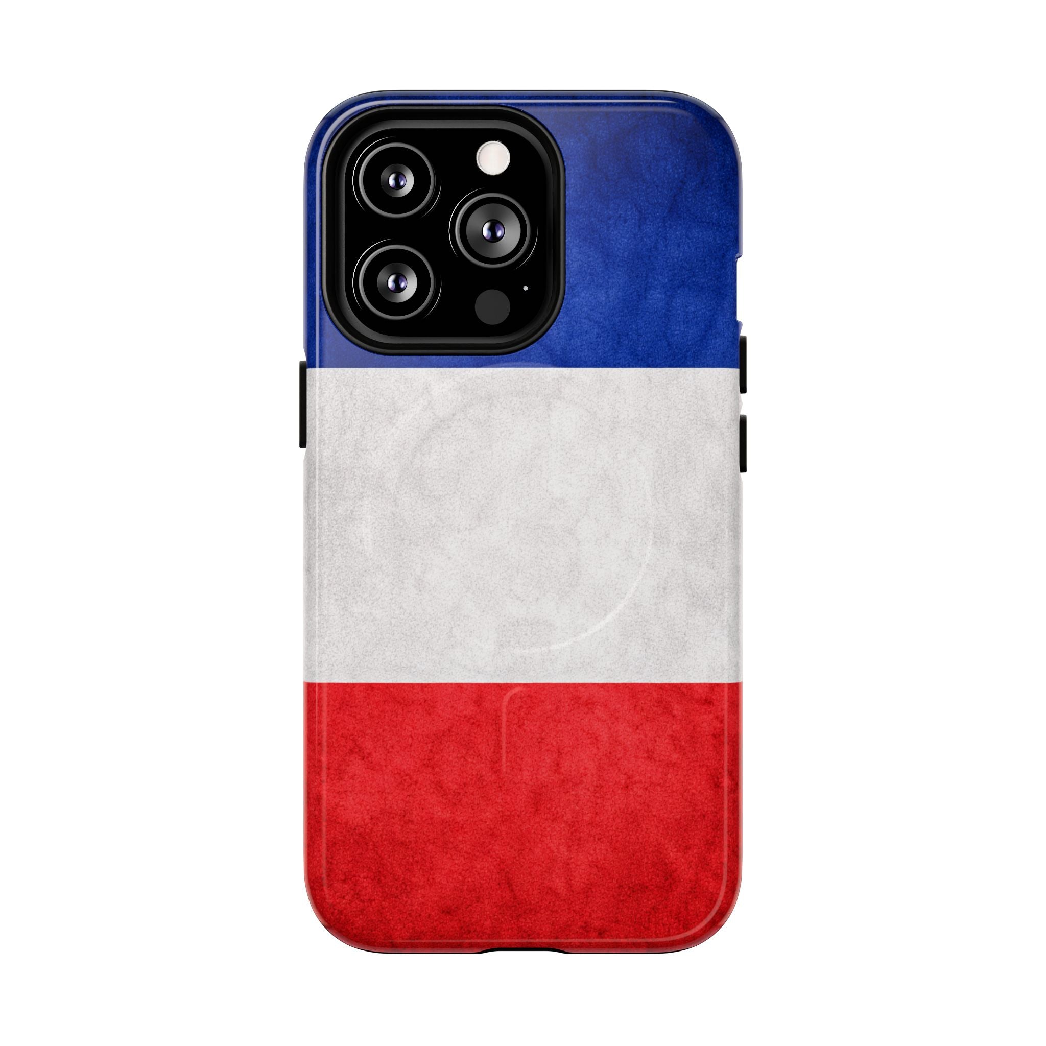 French Flag Slim MagSafe Case | Ultra-Tough Protective Design