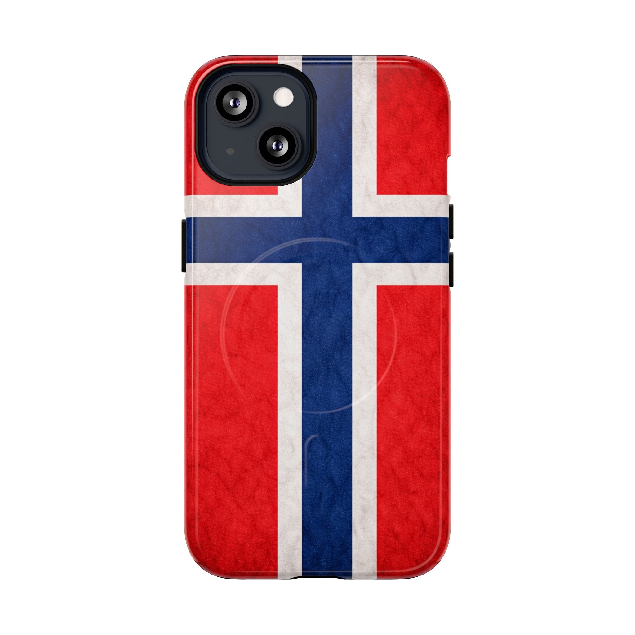 Norwegian Flag Slim MagSafe Case | Ultra-Tough Protective Design
