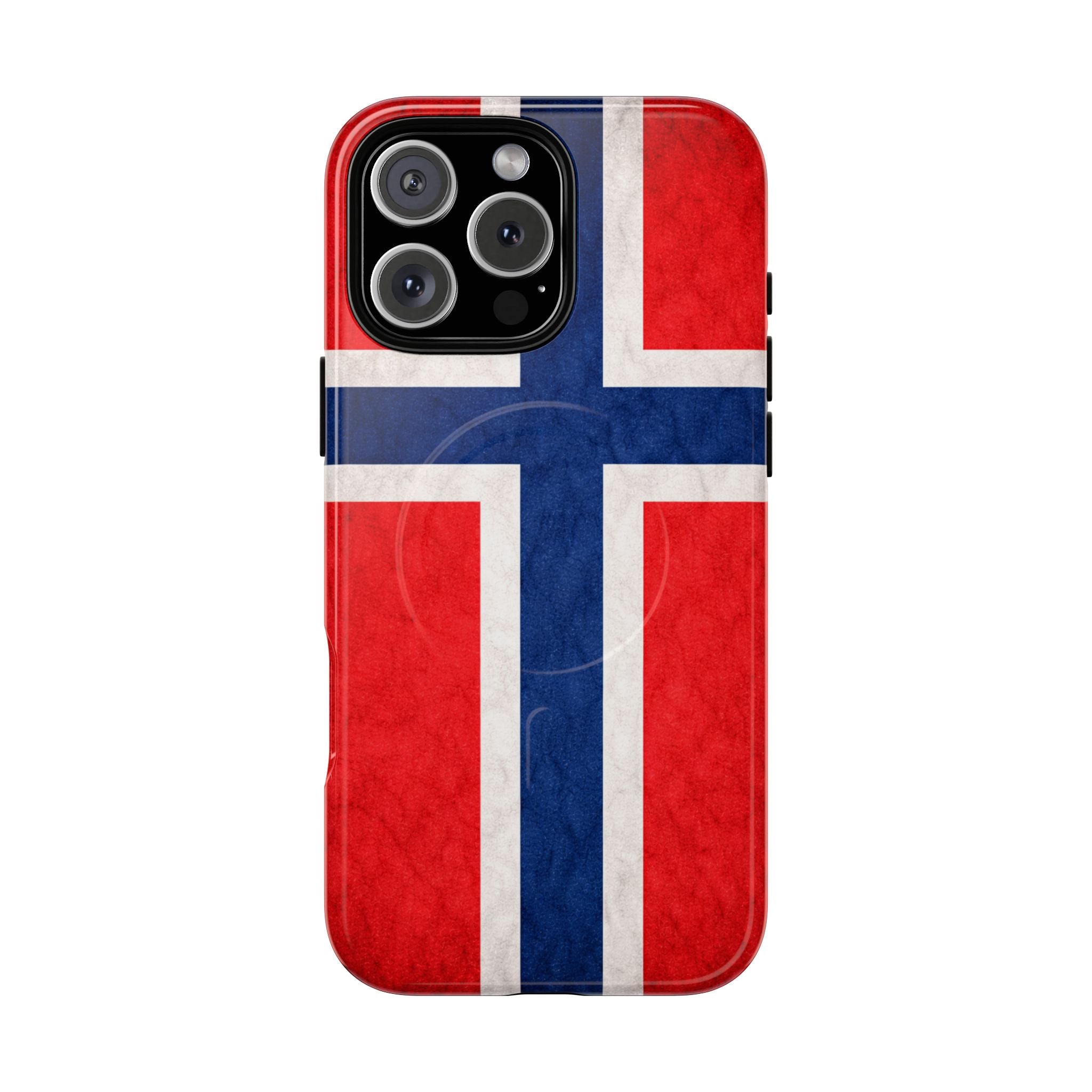 Norwegian Flag Slim MagSafe Case | Ultra-Tough Protective Design