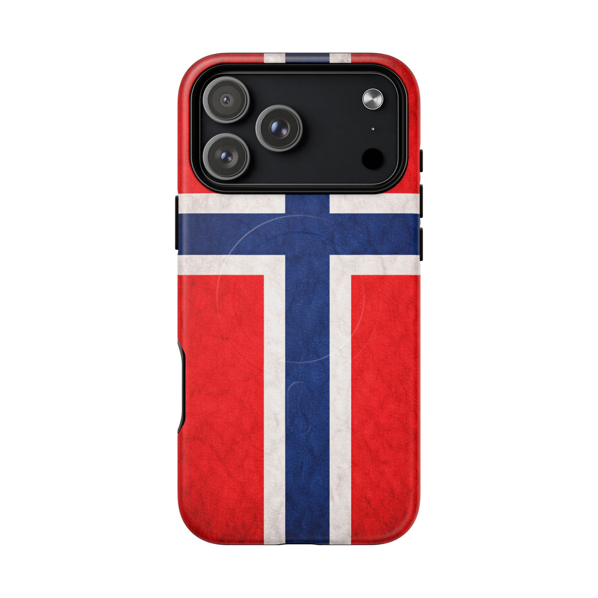 Norwegian Flag Slim MagSafe Case | Ultra-Tough Protective Design