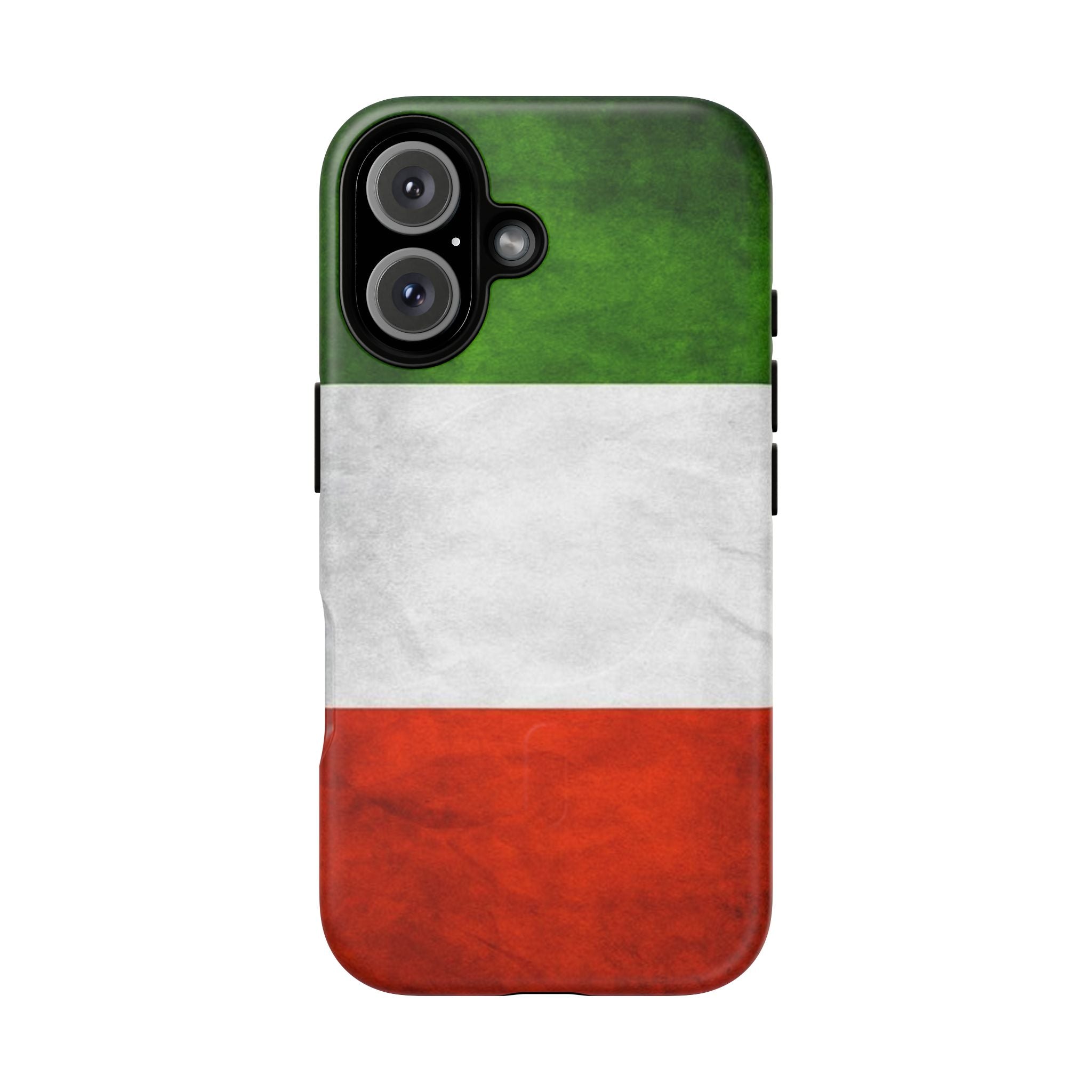 Italian Flag Slim MagSafe Case | Ultra-Tough Protective Design