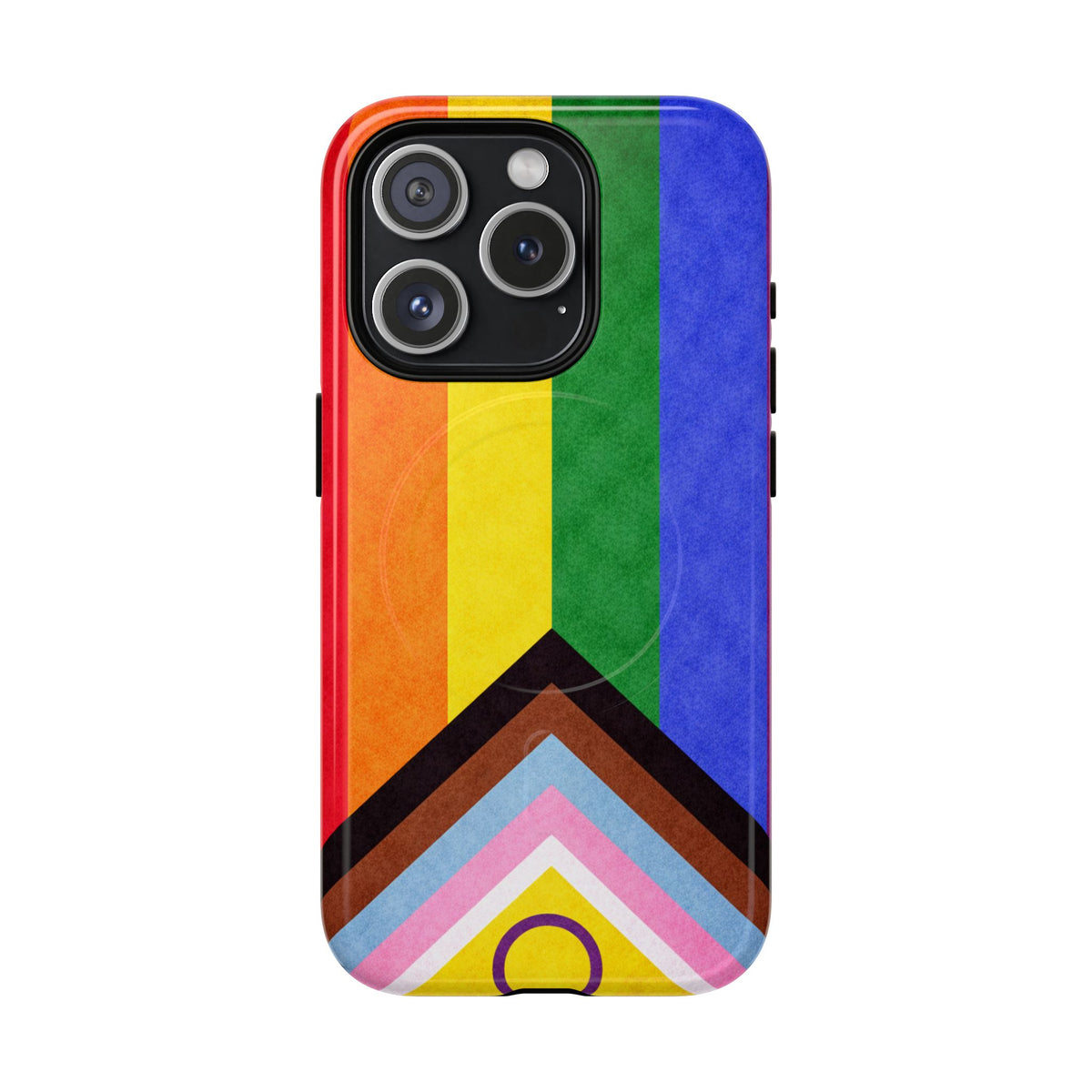 Progressive Pride Flag Slim MagSafe Case | Ultra-Tough Protective Design