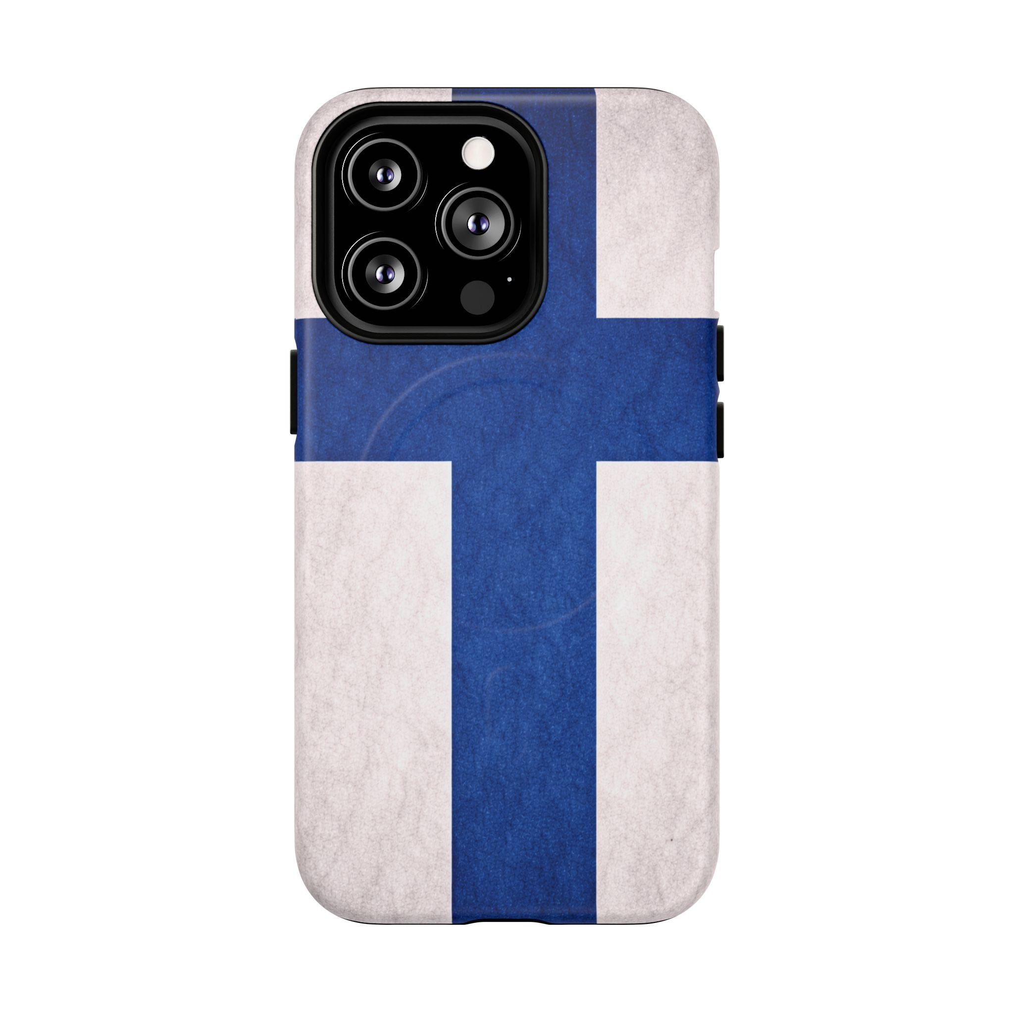 Finnish Flag Slim MagSafe Case | Ultra-Tough Protective Design