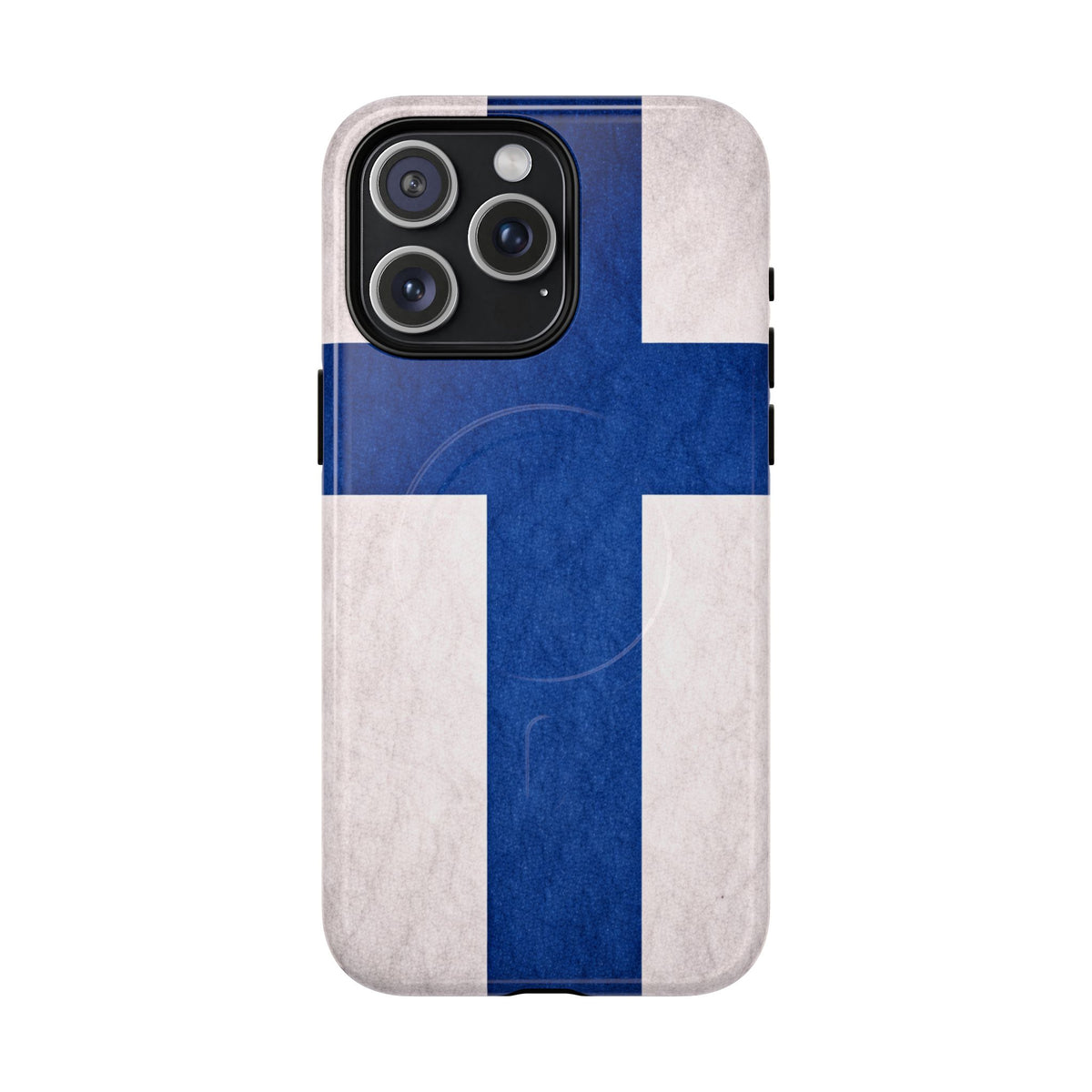 Finnish Flag MagSafe iPhone Case – VitaAurea