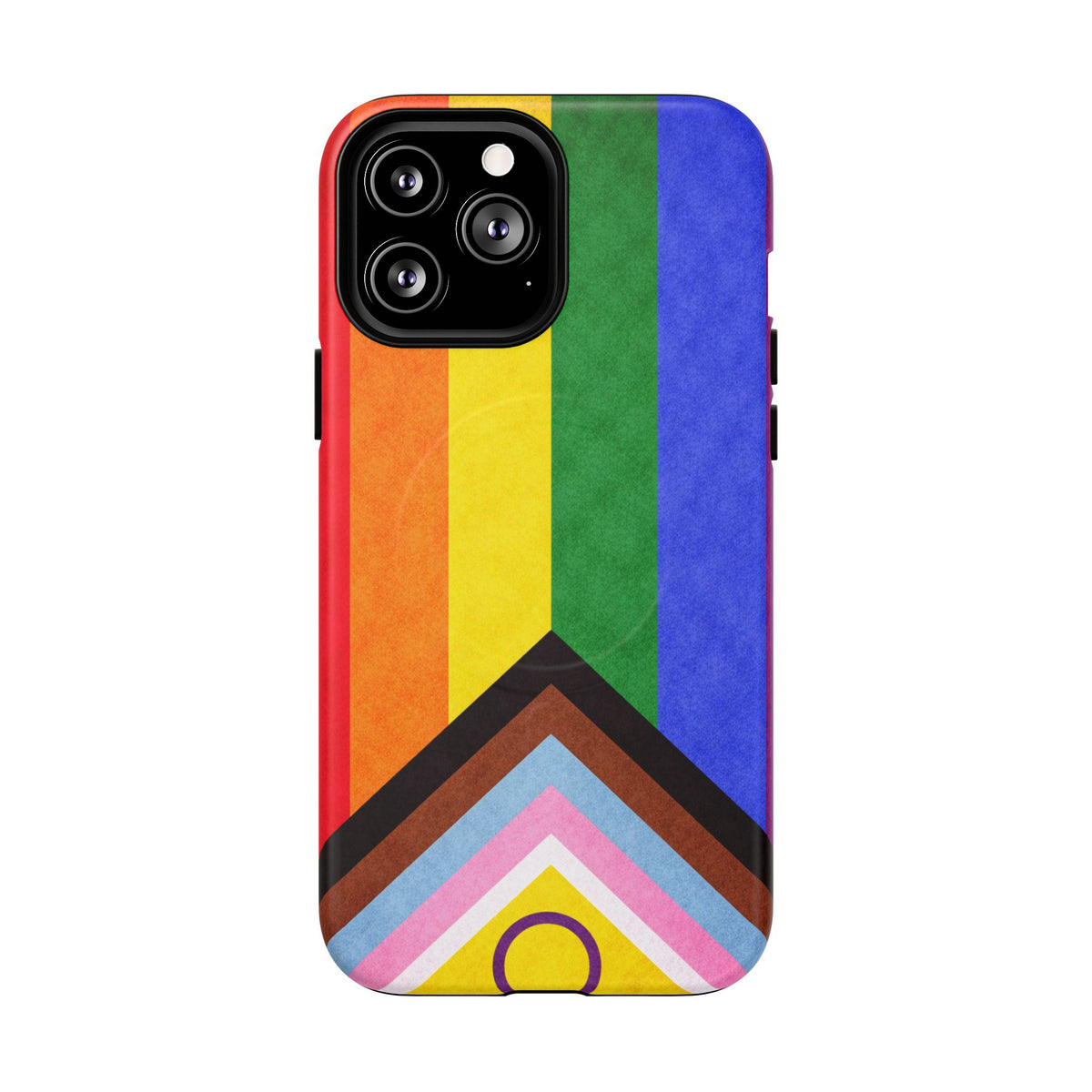 Progressive Pride Flag Slim MagSafe Case | Ultra-Tough Protective Design