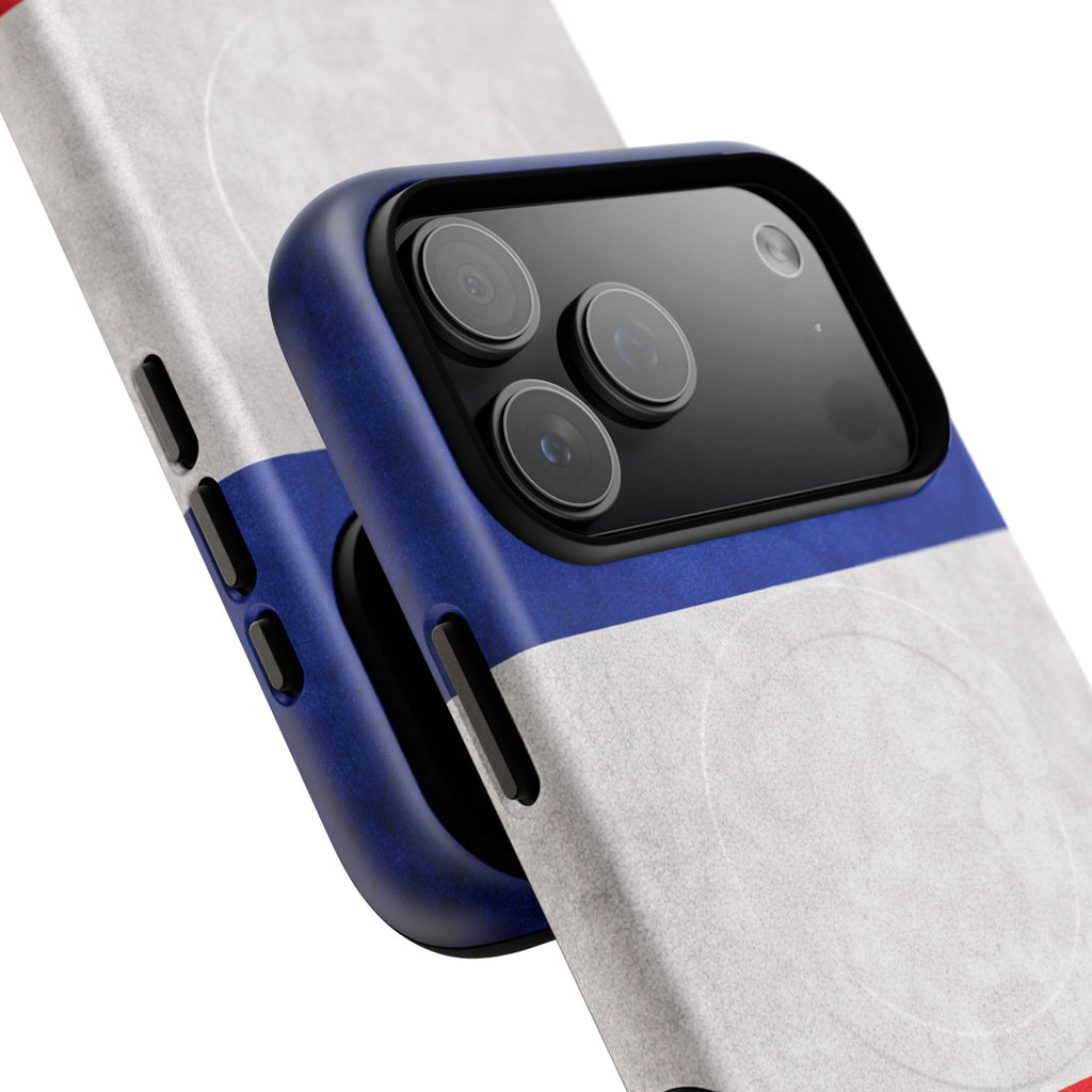 Franse Vlag Slim MagSafe Hoesje | Ultra-Sterk Beschermend Ontwerp
