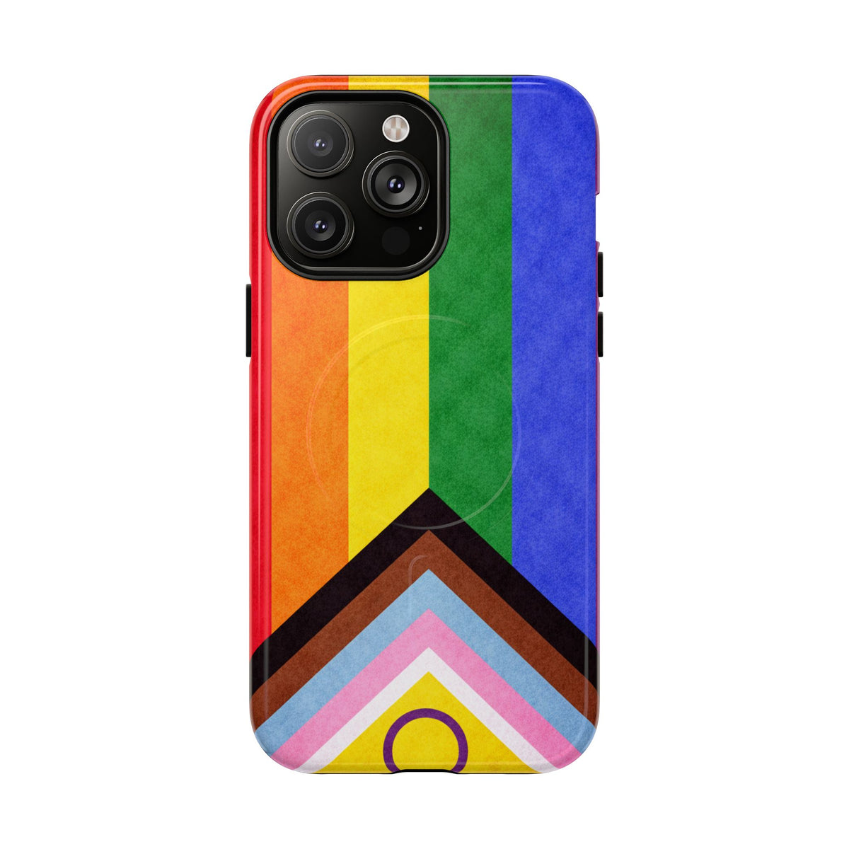 Progressive Pride Flag Slim MagSafe Case | Ultra-Tough Protective Design