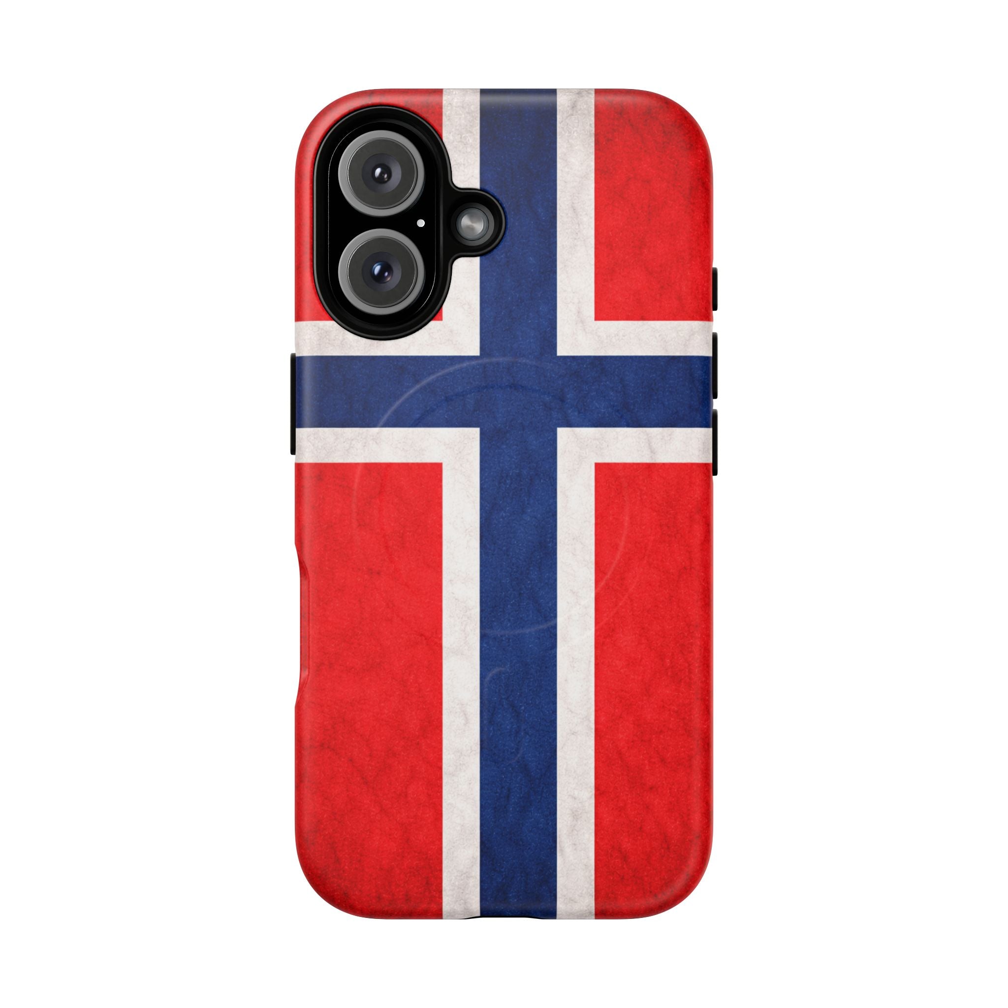 Norwegian Flag Slim MagSafe Case | Ultra-Tough Protective Design