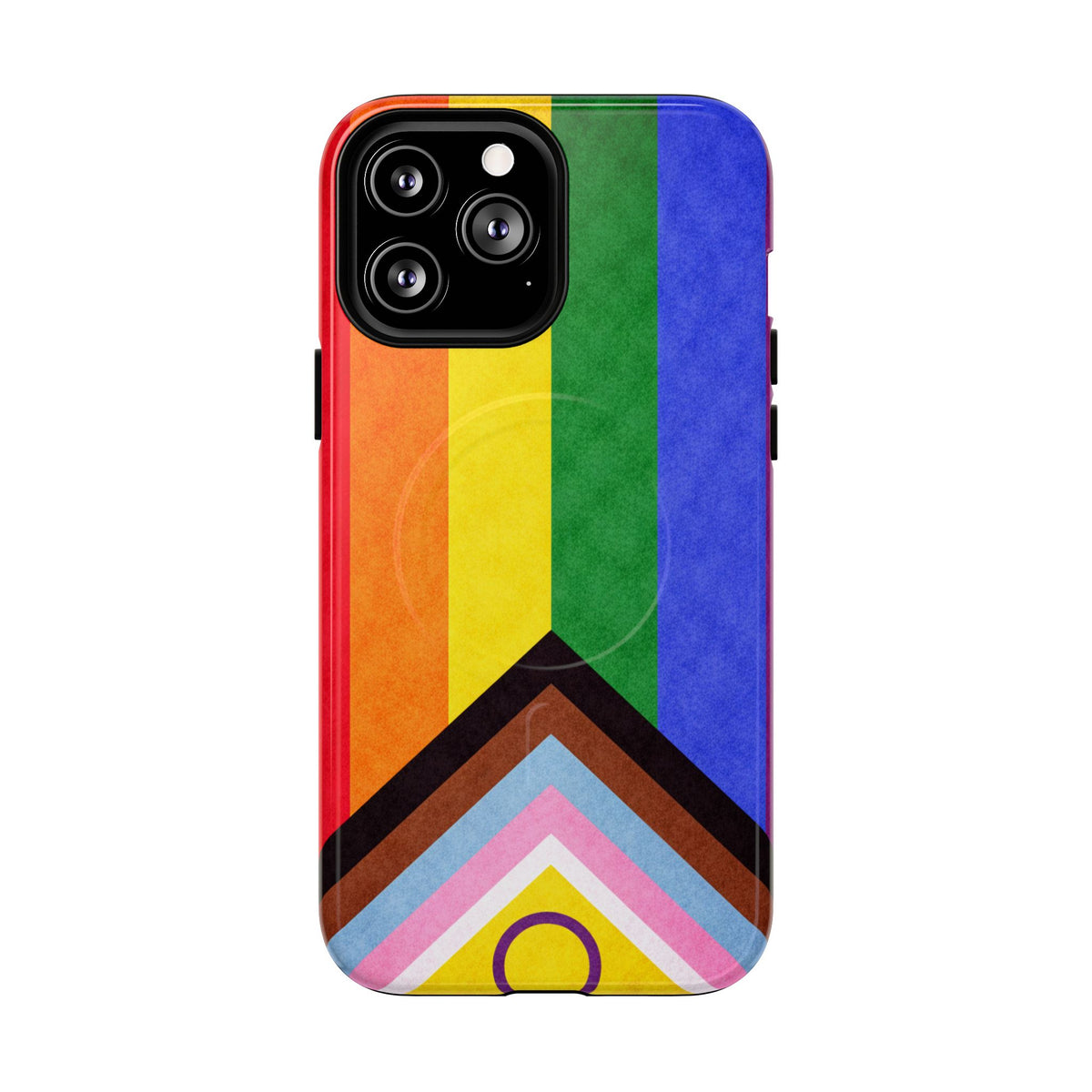 Progressive Pride Flag Slim MagSafe Case | Ultra-Tough Protective Design