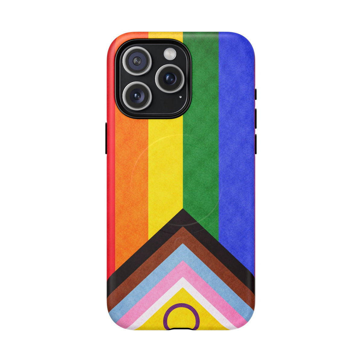Progressive Pride Flag Slim MagSafe Case | Ultra-Tough Protective Design