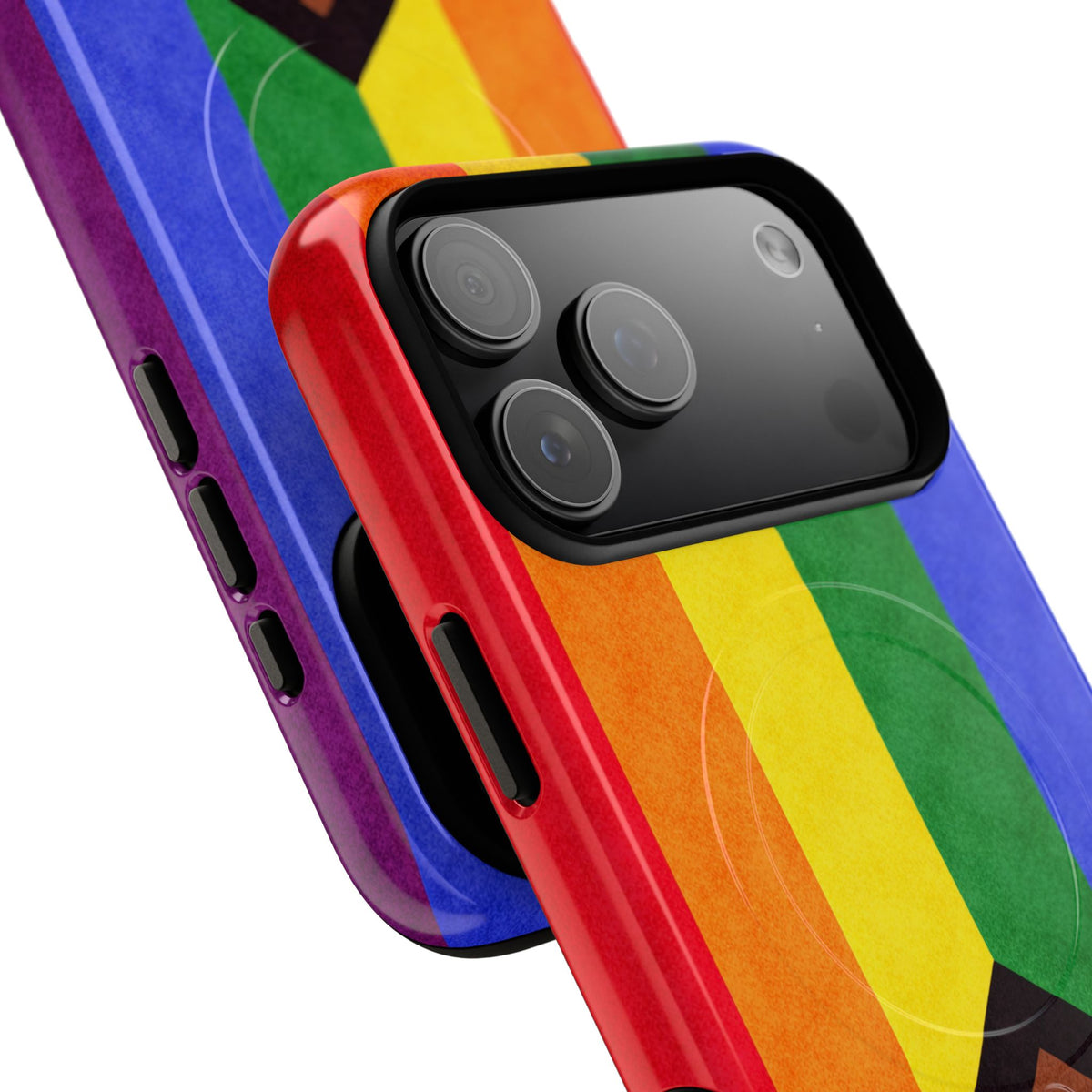 Progressive Pride Flag Slim MagSafe Case | Ultra-Tough Protective Design