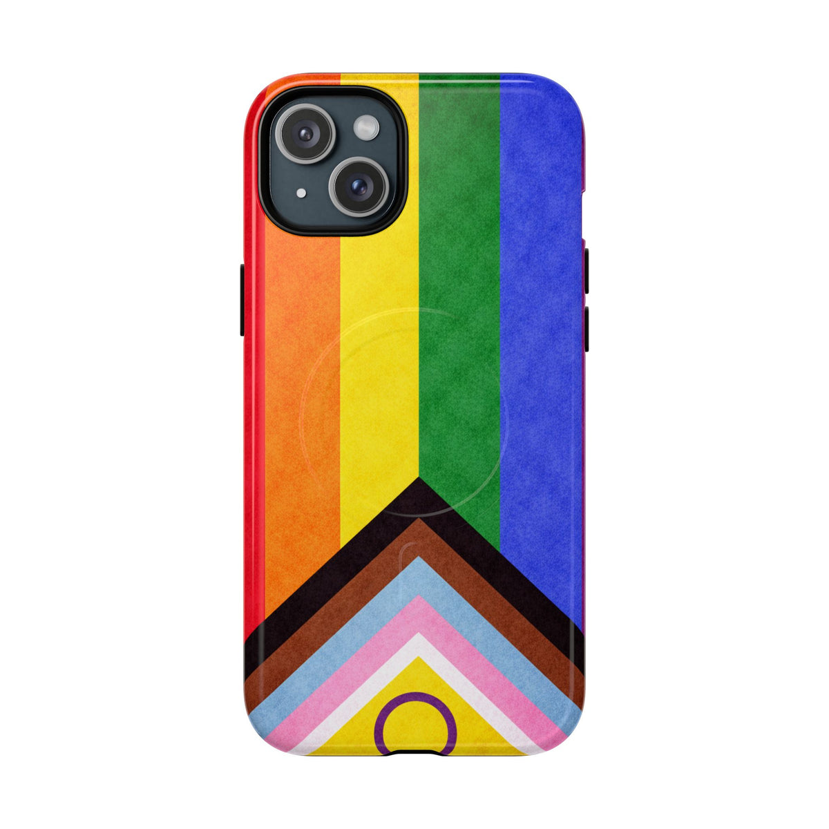 Progressive Pride Flag Slim MagSafe Case | Ultra-Tough Protective Design