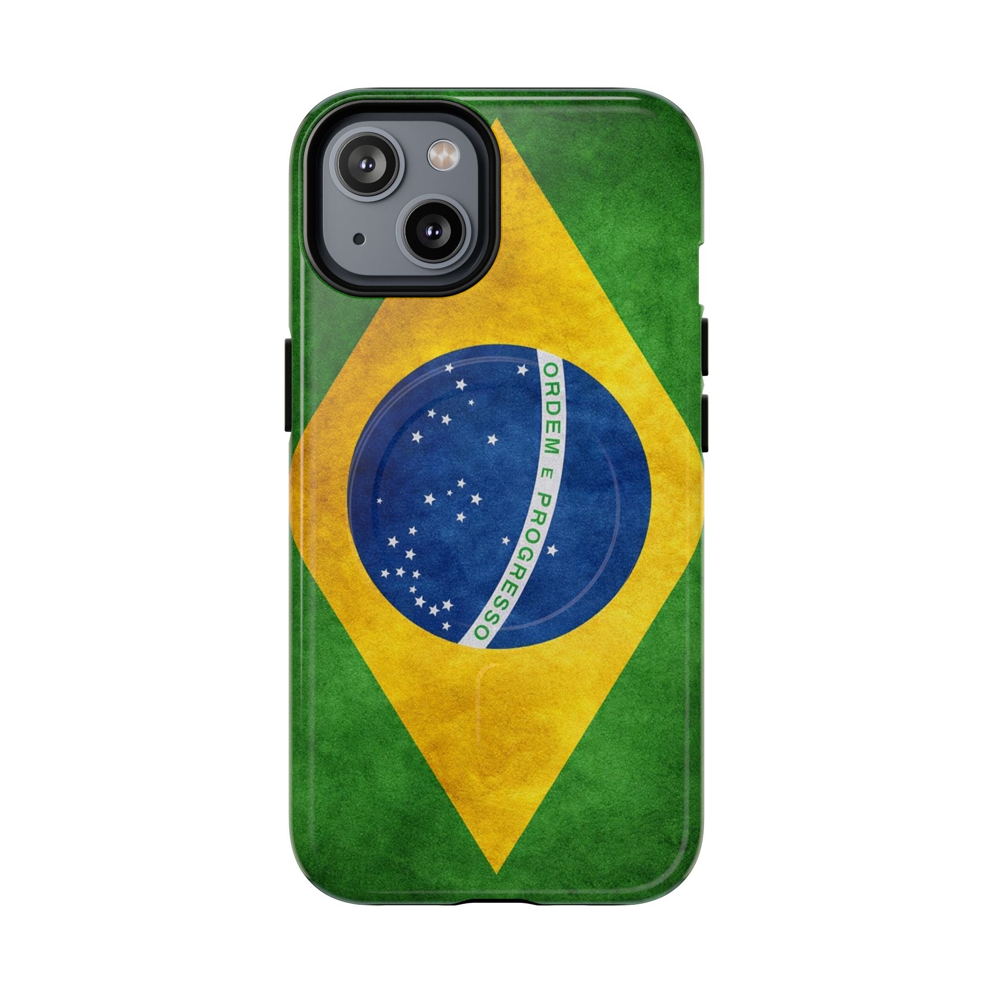 Brazilian Flag Slim MagSafe Case | Ultra-Tough Protective Design