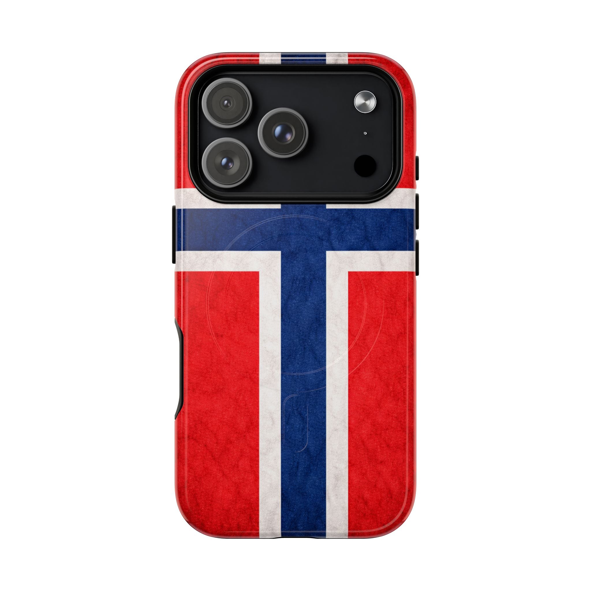 Norwegian Flag Slim MagSafe Case | Ultra-Tough Protective Design