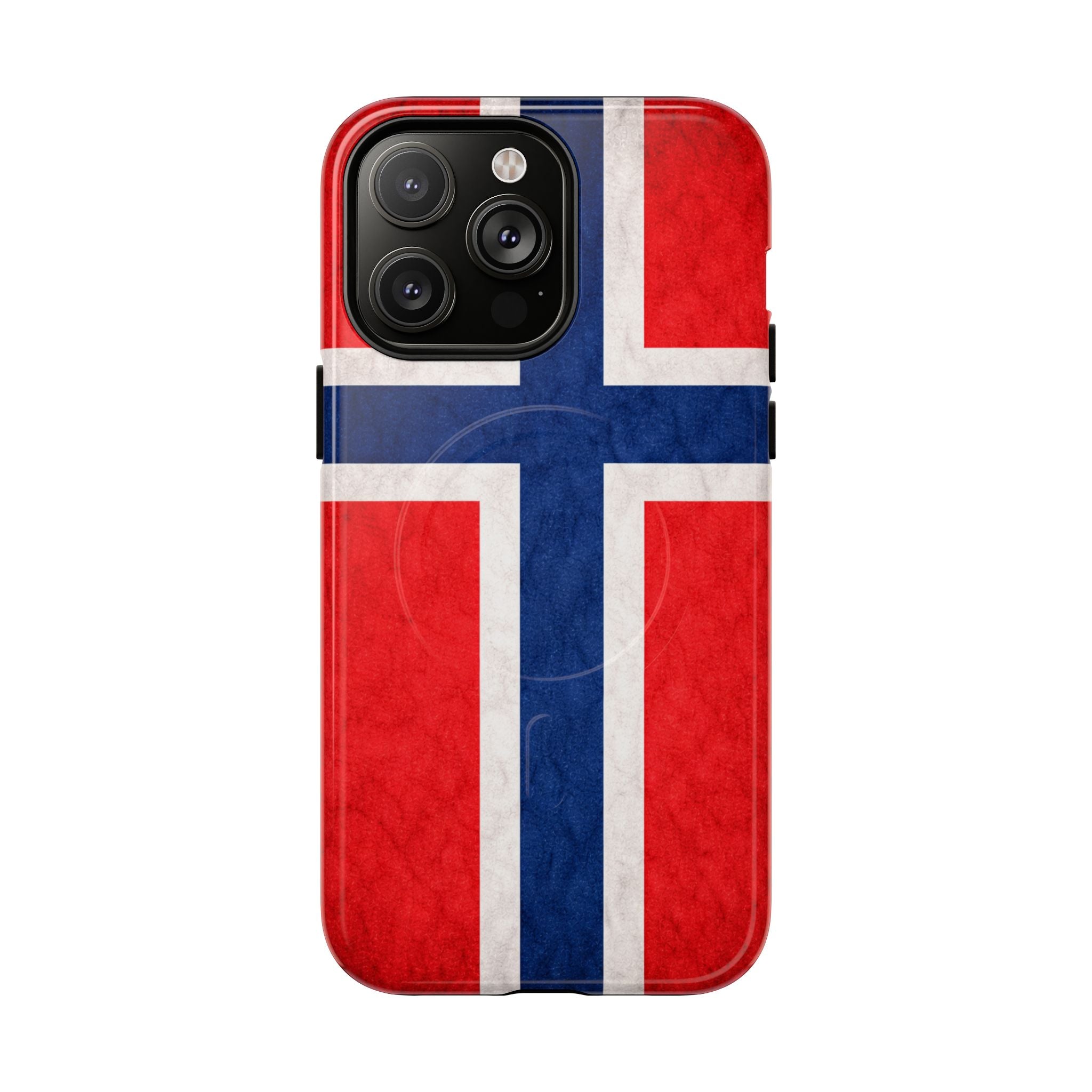 Norwegian Flag Slim MagSafe Case | Ultra-Tough Protective Design