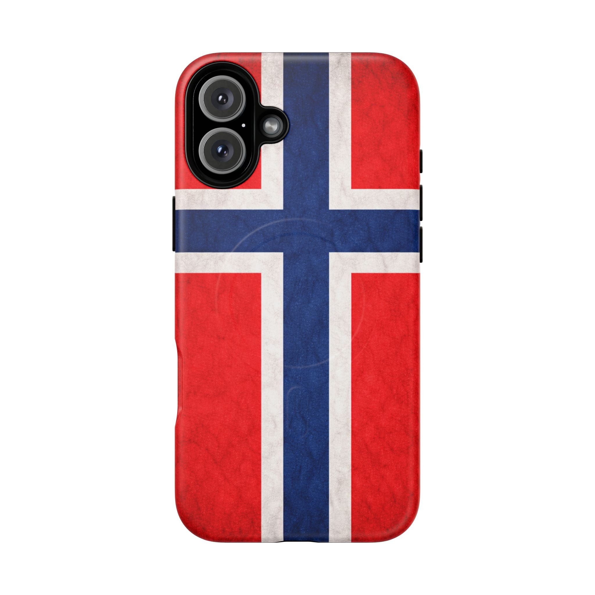 Norwegian Flag Slim MagSafe Case | Ultra-Tough Protective Design