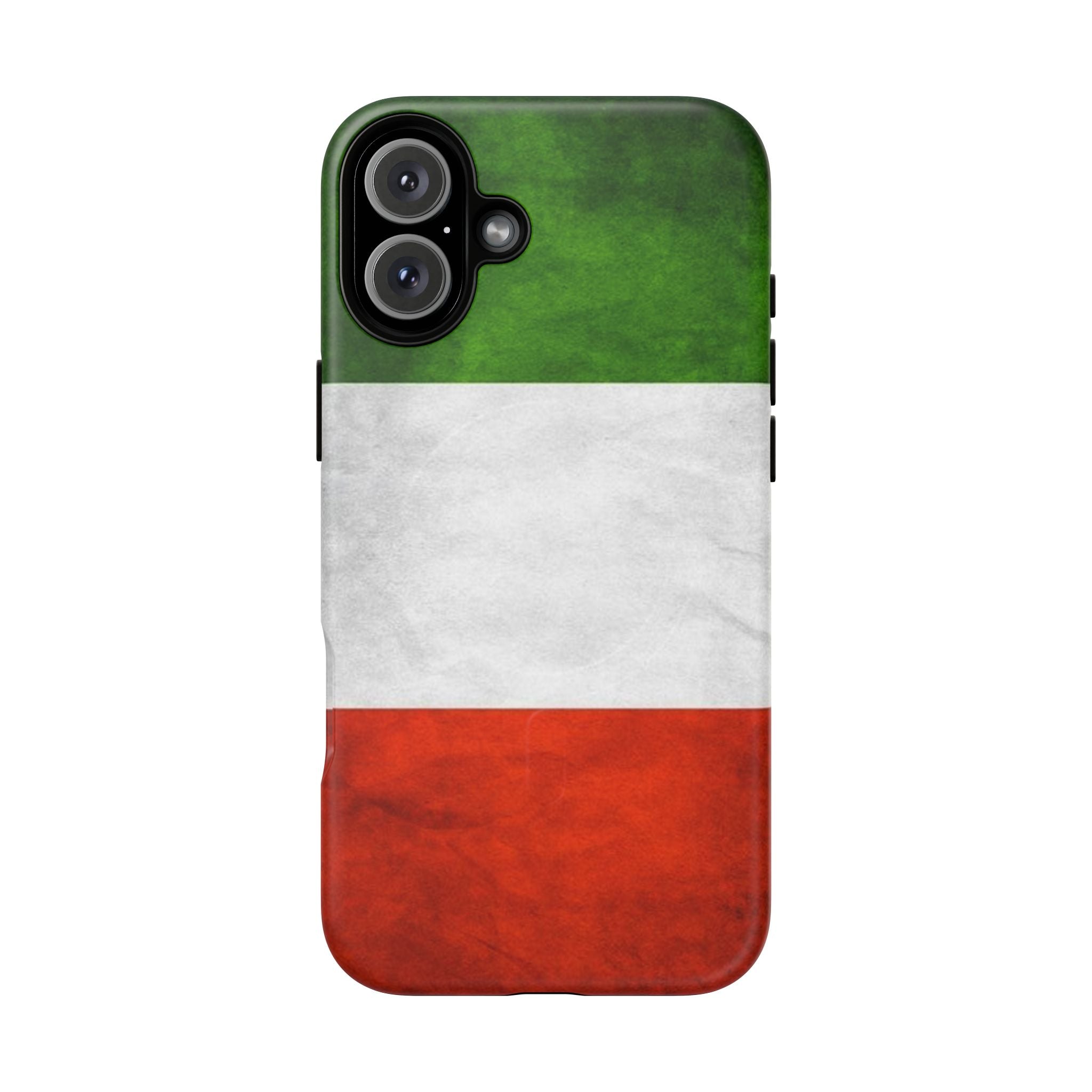 Italian Flag Slim MagSafe Case | Ultra-Tough Protective Design