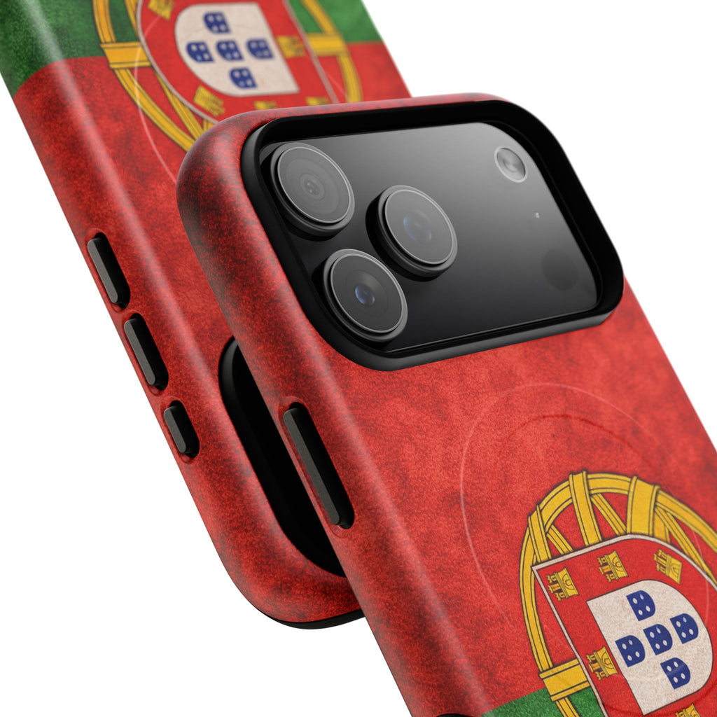 Portugese Vlag Slim MagSafe Hoesje | Ultraslank en beschermend ontwerp
