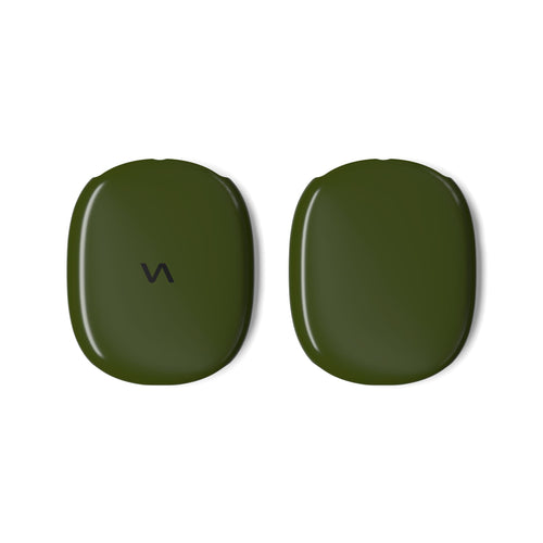 AirPods Max Ear Cup Covers  - Matte & Glossy Olive Grove