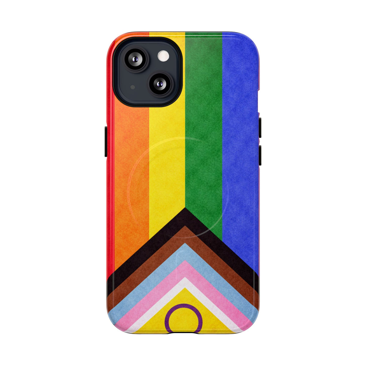 Progressive Pride Flag Slim MagSafe Case | Ultra-Tough Protective Design