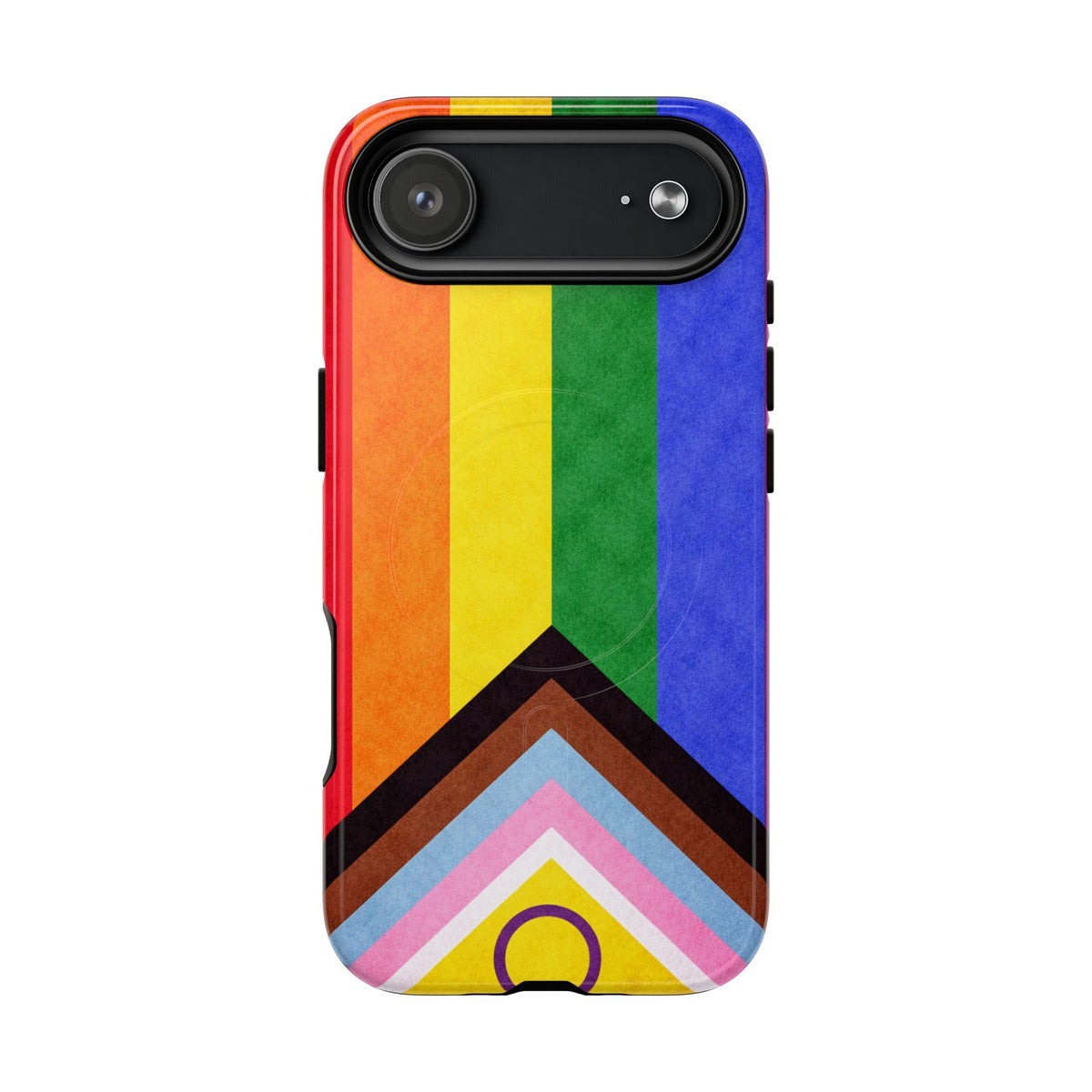 Progressive Pride Flag Slim MagSafe Case | Ultra-Tough Protective Design