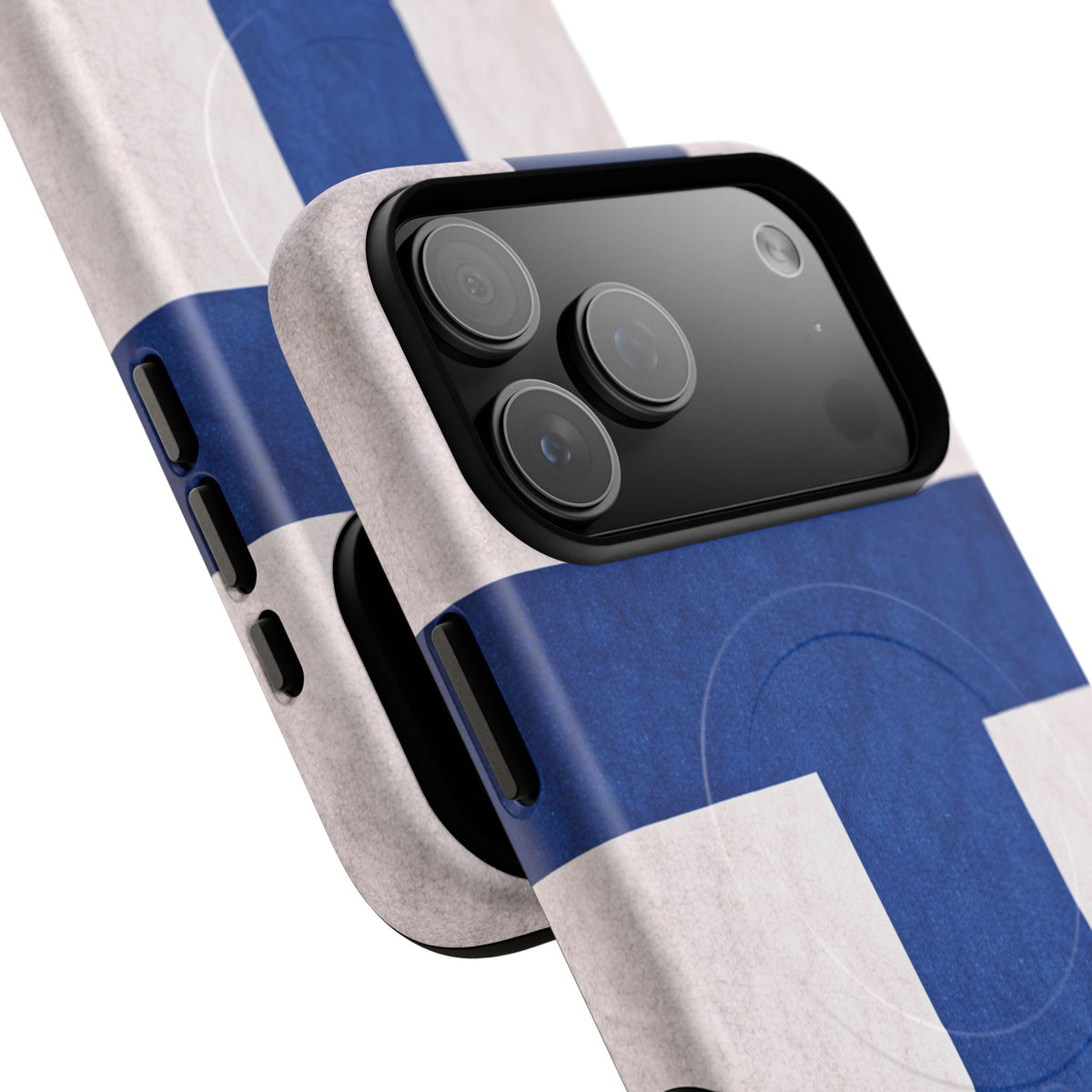 Fins Vlag Slim MagSafe Hoesje | Ultra-Sterke Beschermende Ontwerp