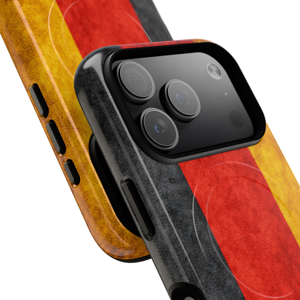 Duitsland Vlag Slanke MagSafe Hoes | Ultra-Sterk Beschermend Ontwerp