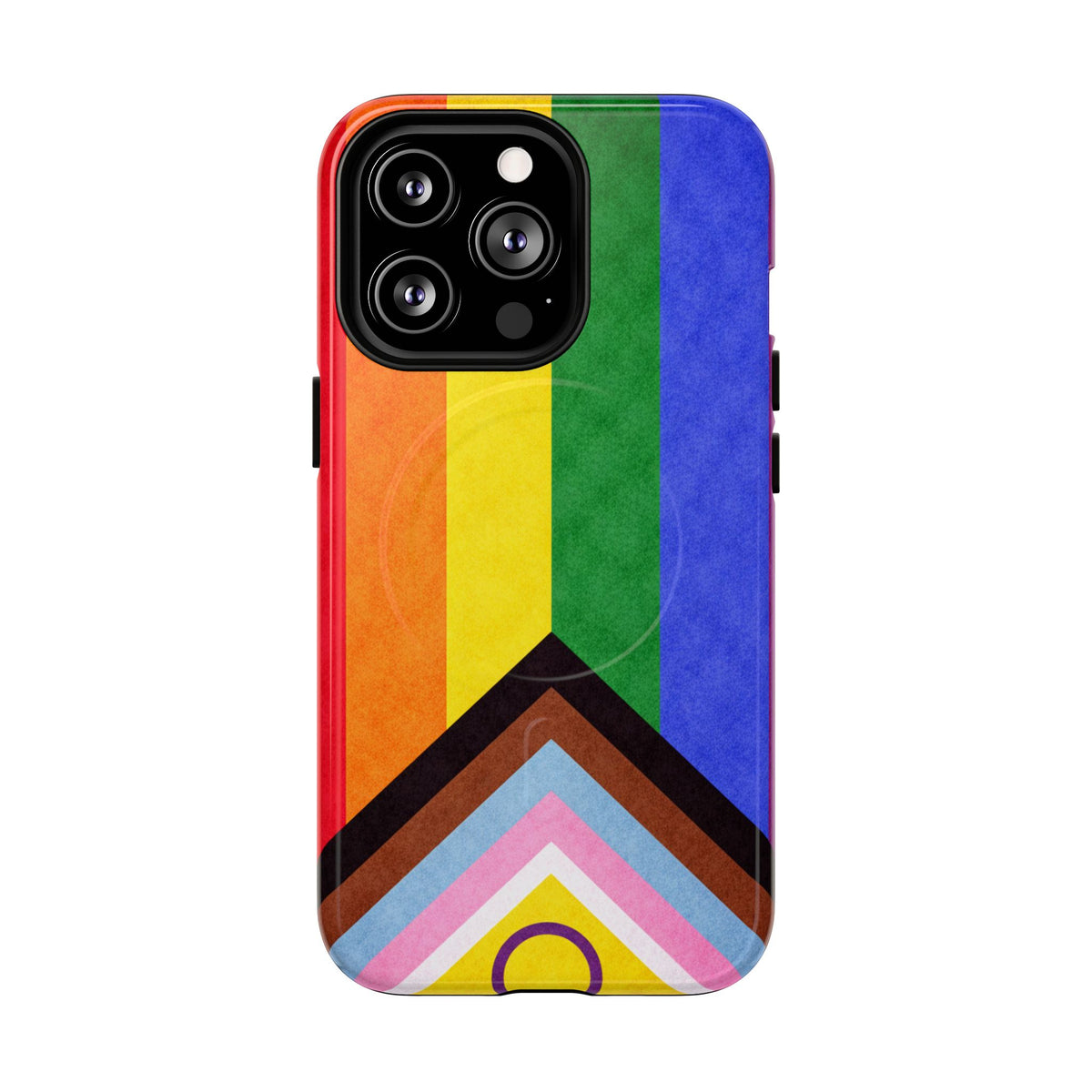 Progressive Pride Flag Slim MagSafe Case | Ultra-Tough Protective Design