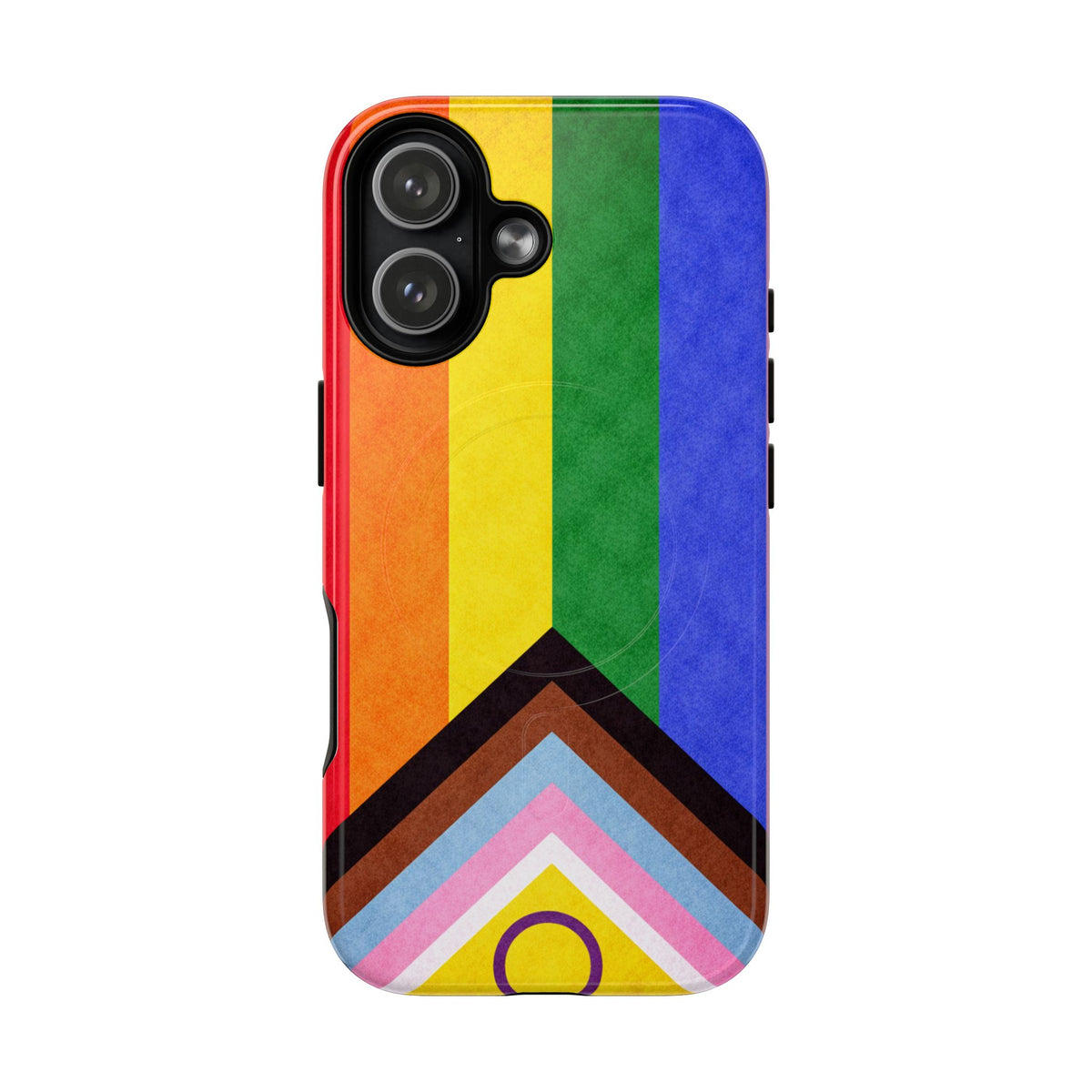 Progressive Pride Flag Slim MagSafe Case | Ultra-Tough Protective Design