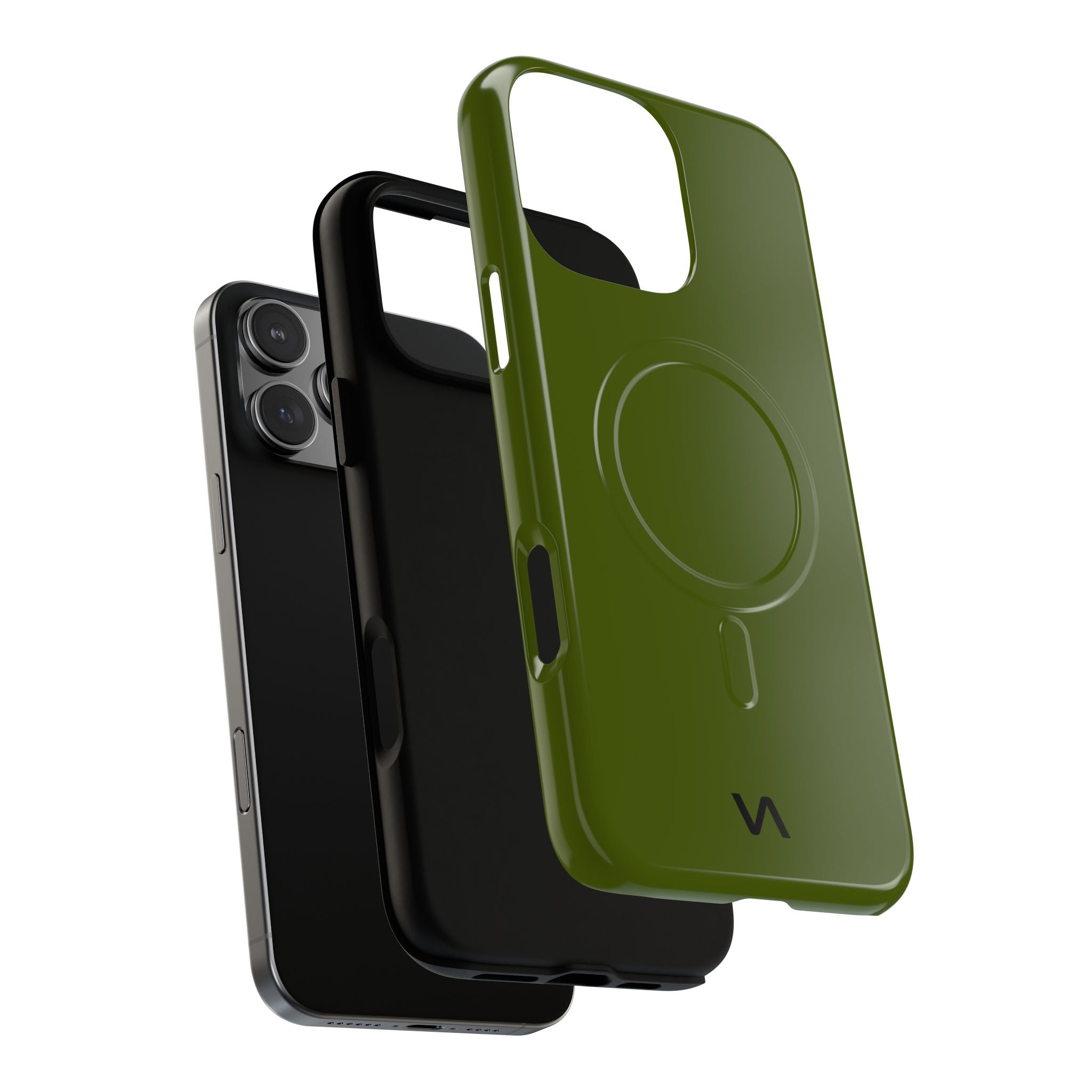 Olive Green Bundle – MagSafe Case & AirPods Max Covers | VitaAurea