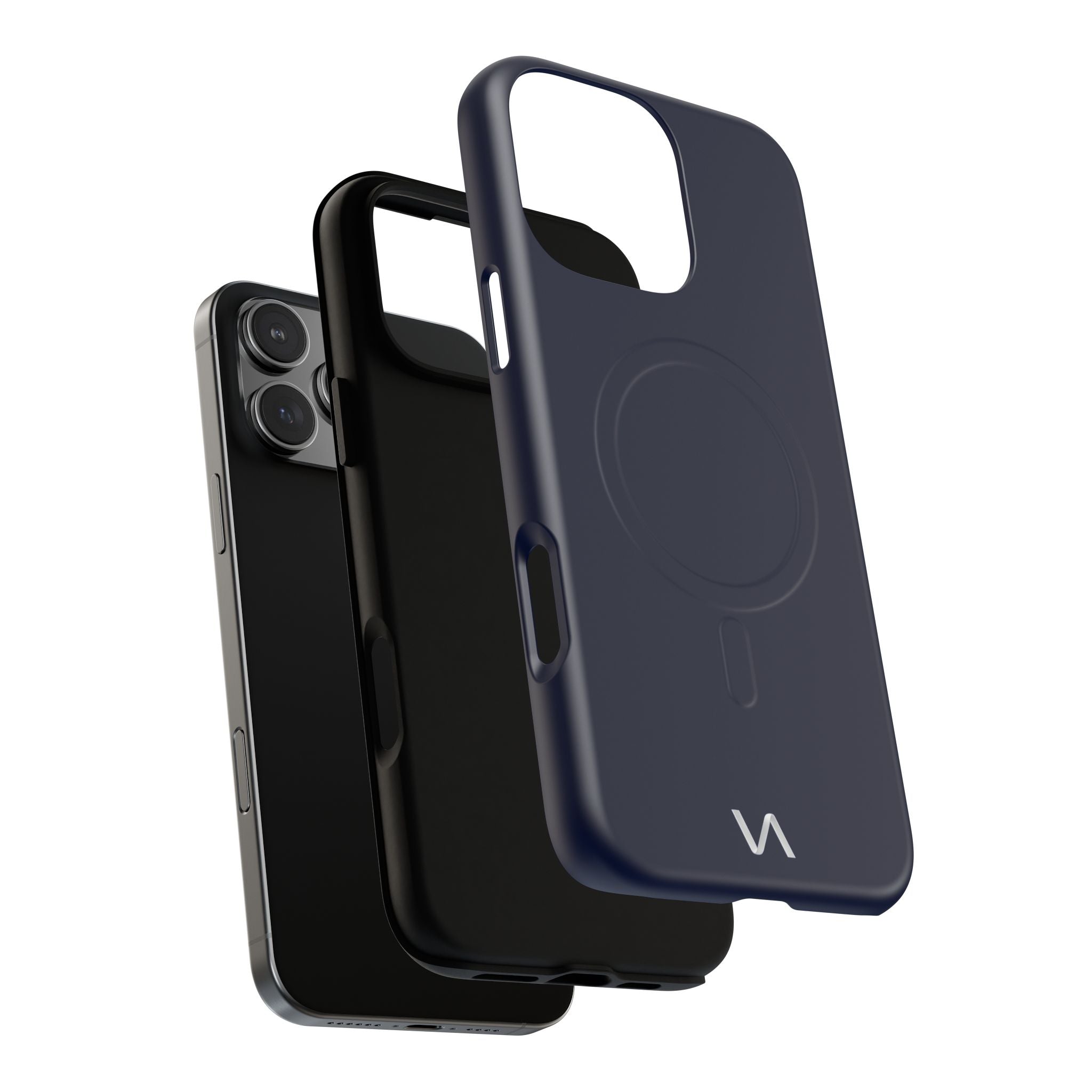 Midnight Blue Bundle – MagSafe Case & AirPods Max Covers | VitaAurea